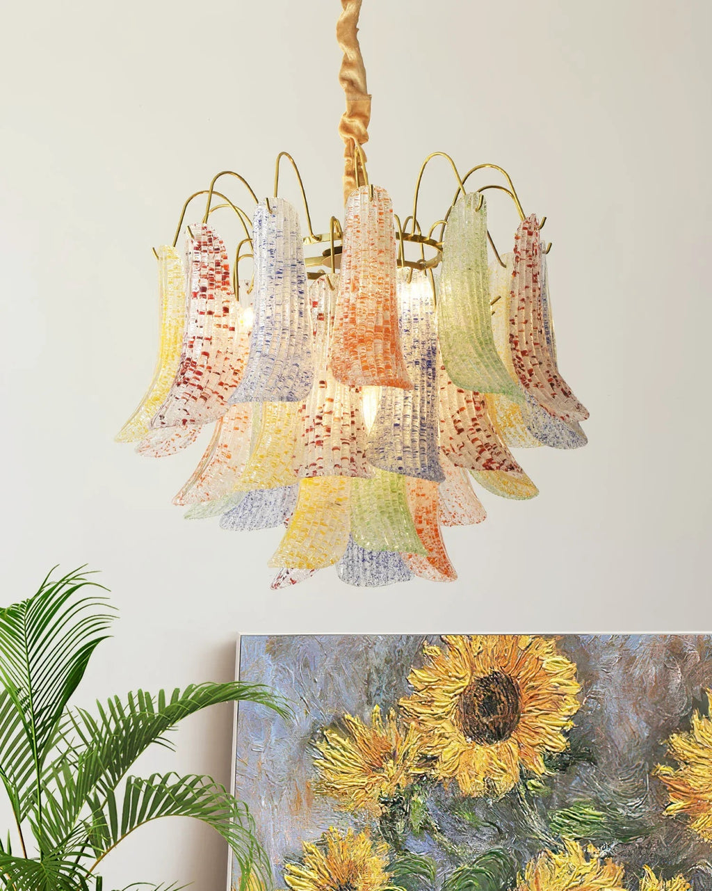 Colorful Murano Glass Chandelier product image