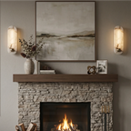 Contemporary Capsule Alabaster Wall Light by Bling Lighting Studio