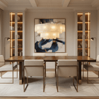 Contemporary Alabaster Cascade Tiered Chandelier product image