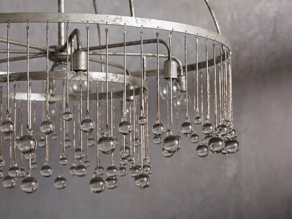 Contemporary Aubrey Crystal Ball Round Chandelier 5 Light / 8 Light product image