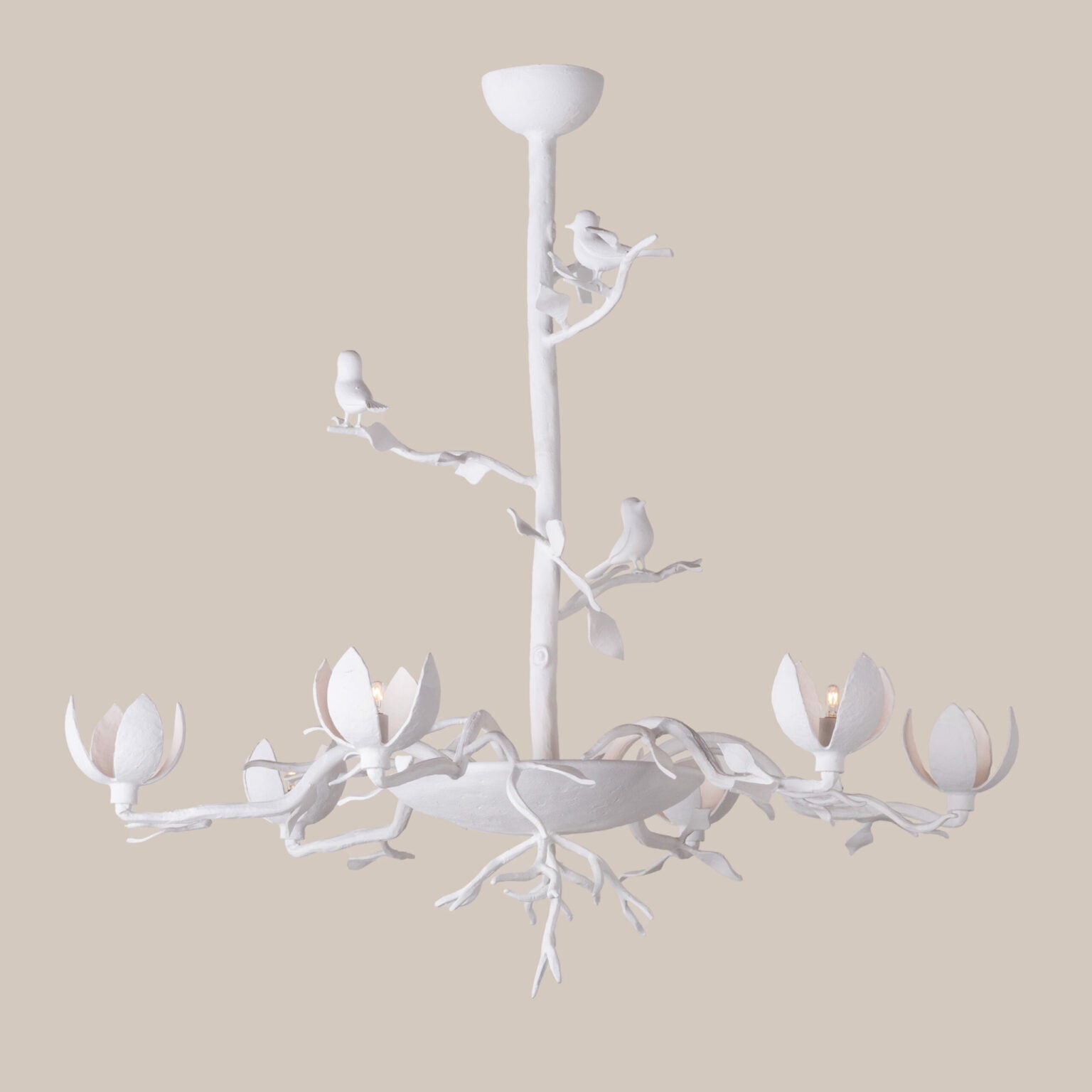 Contemporary Passera Chandelier material and finish detail