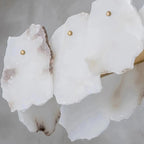 Corton Alabaster Brass Chandelier product image