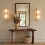 Cosmic Round Alabaster Wall Sconce by Bling Lighting Studio