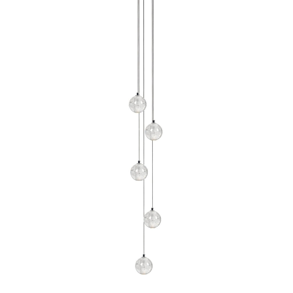 Crystal Bubbles Balls Pendant Lamp