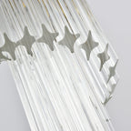 Crystal Spiral Wave Chandelier product image