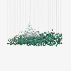 Crystal Stone Chandelier