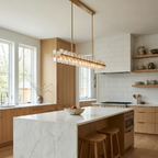CrystalRay Linear Chandelier Series by Bling Lighting Studio