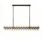 CrystalRay Linear Chandelier Series by Bling Lighting Studio