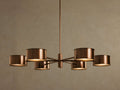 Daphne Metal Round Chandelier by Bling Lighting Studio