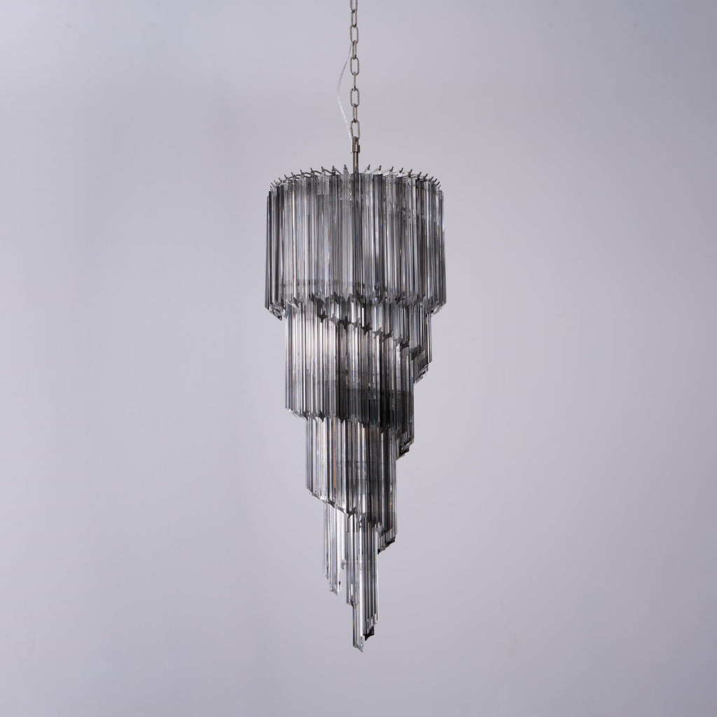 Dark Themed Cascading Rain Chandelier product image