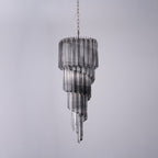 Dark Themed Cascading Rain Chandelier product image