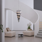 Dark Themed Cascading Rain Chandelier product image