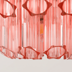 Designer Pink Palermo Murano Chandelier product image
