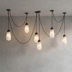 Droplet Natural Alabaster Multi-Chandelier by Bling Lighting Studio