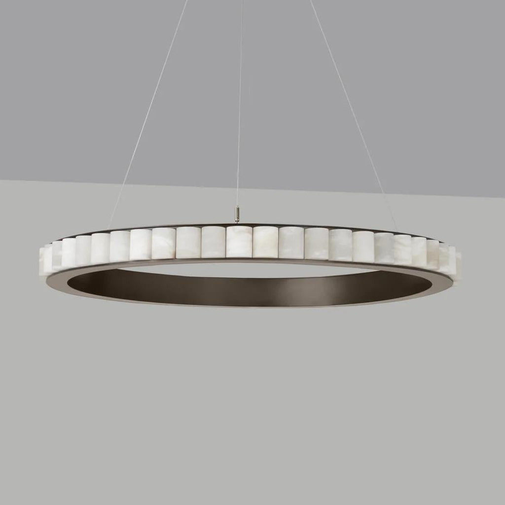 Elegant Avalon Alabaster Chandelier product image