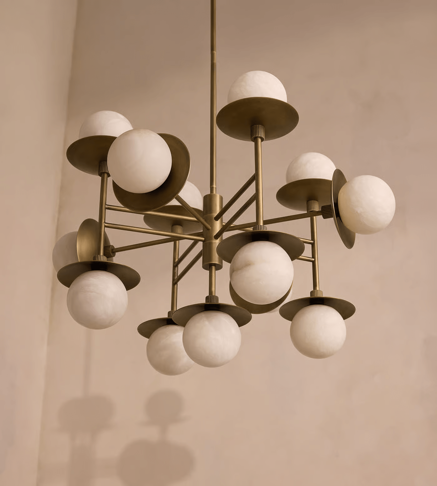 Elegant Cara Alabaster Chandelier product image
