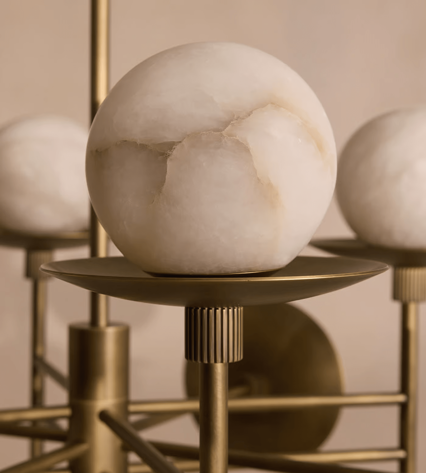 Elegant Cara Alabaster Chandelier product image