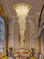Elegant Harmony Spiral Chandelier product image