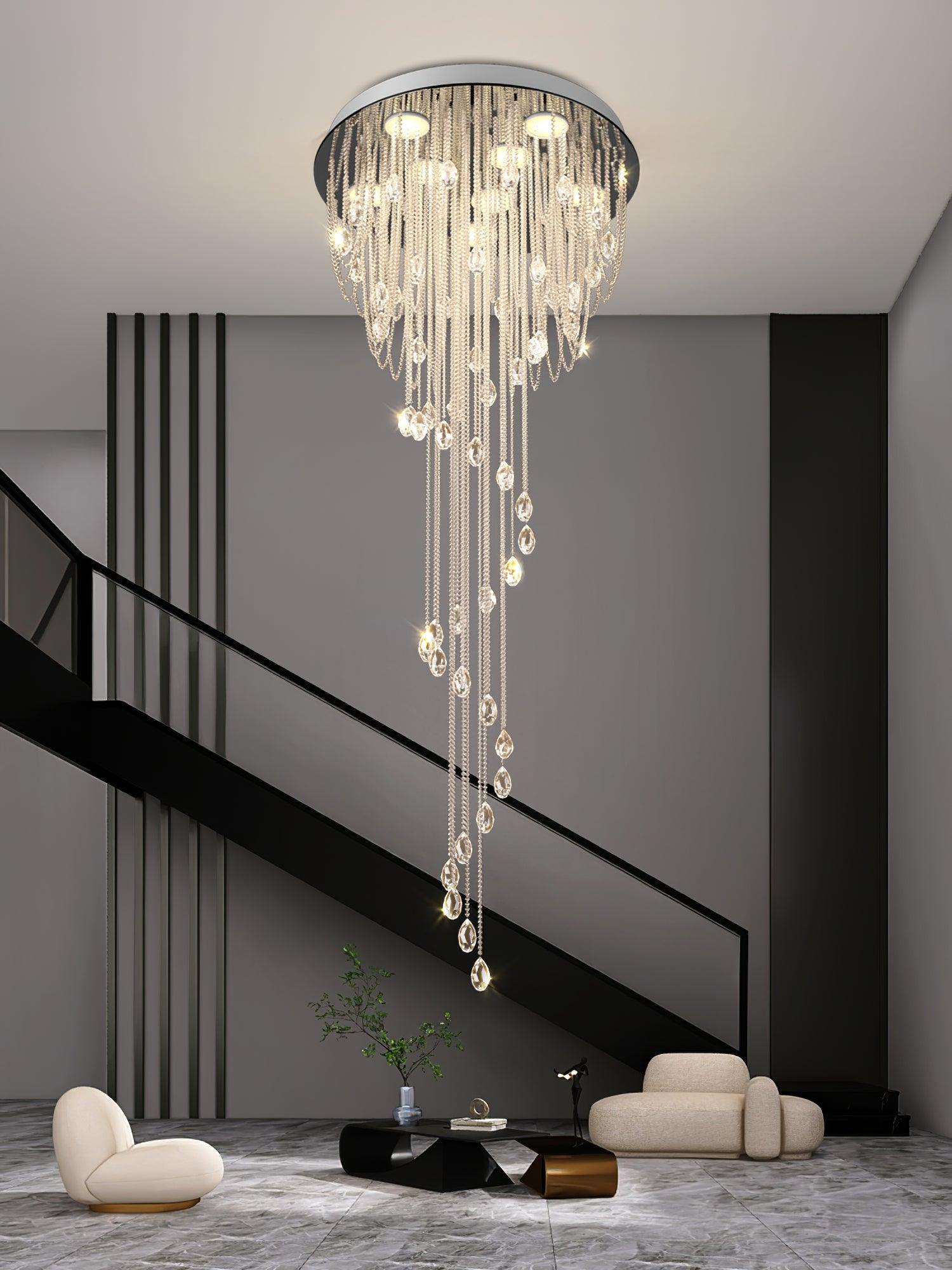 Elegant Harmony Spiral Chandelier product image