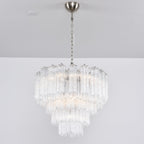 Elegant Lucente Murano Tube Chandelier additional product view