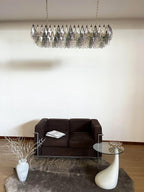 Elegant Multicolored Murano Poliedri Chandelier product image