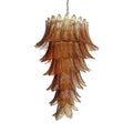 Elegant Rosalind Murano Felci Amber Chandelier product image