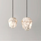 Elvian Alabaster Pendant Light by Bling Lighting Studio