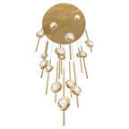Velveton Seeded Glass Chandelier by Bling Lighting Studio