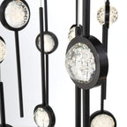 Velveton Seeded Glass Chandelier by Bling Lighting Studio