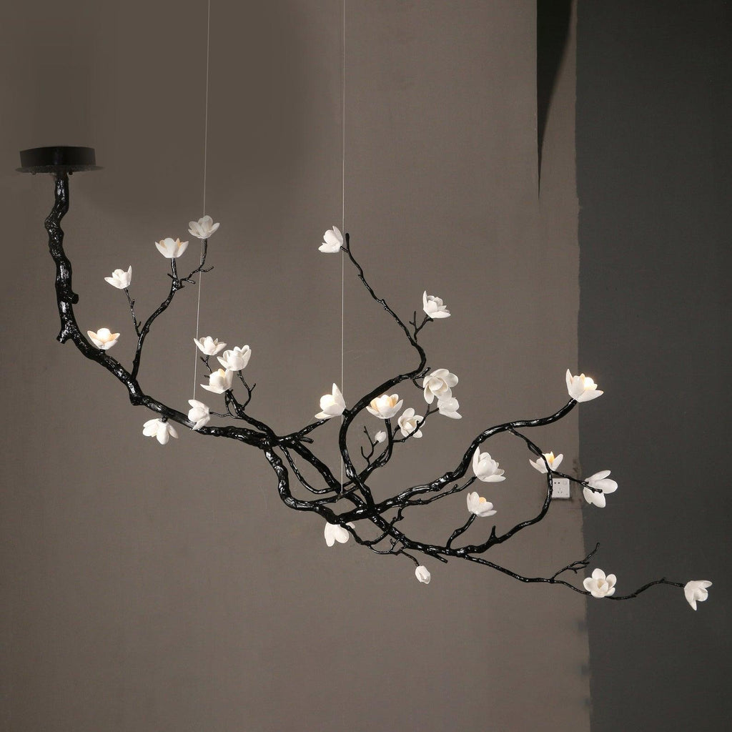 Exquisite Ceramic Flower Chandelier product image