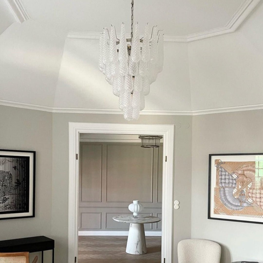 Exquisite Murano Glass Dewdrop Chandelier product image