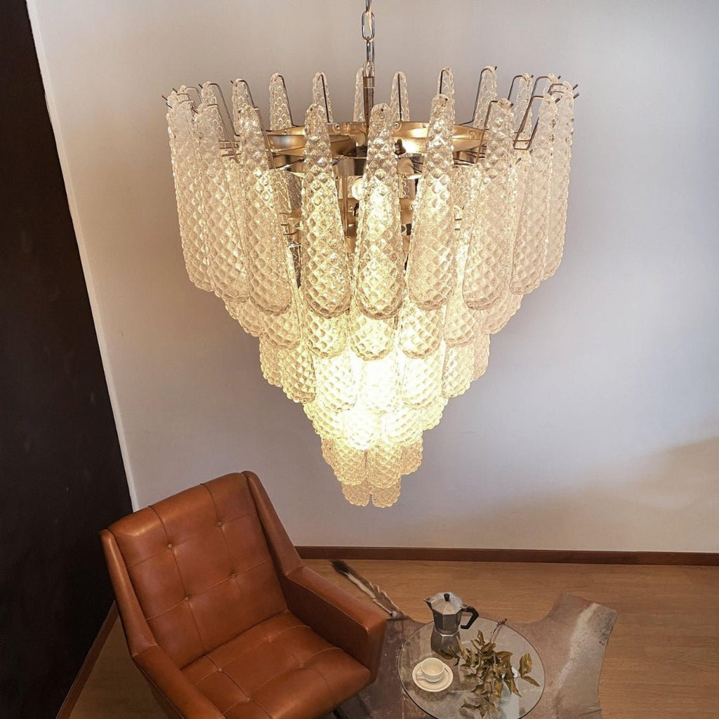 Exquisite Murano Glass Dewdrop Chandelier product image