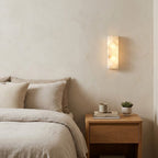 Faceted Alabaster Wall Sconce by Bling Lighting Studio