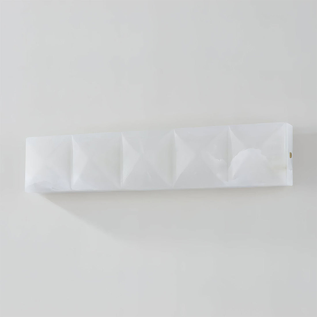 Faceted Alabaster Wall Sconce by Bling Lighting Studio