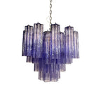 Fantastic Murano Amethyst Glass Tube Chandelier product image
