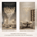 Fluttering Leaves Chandelier