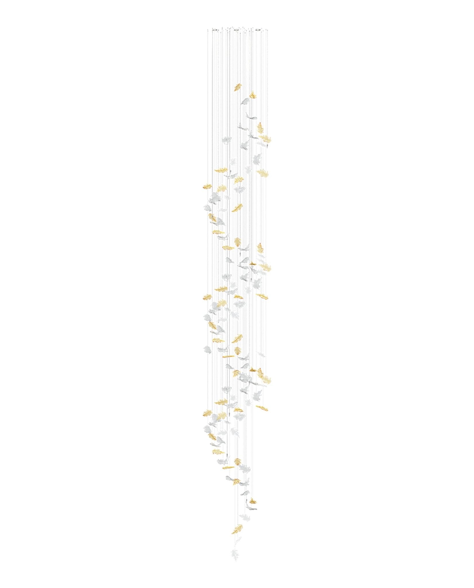 Flying Leaves Chandelier