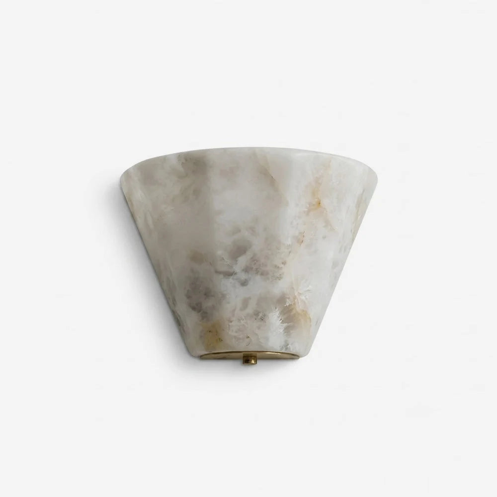 Fun Guy Alabaster Wall Sconce, product view 1