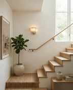 Fun Guy Alabaster Wall Sconce, product view 2