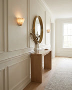 Fun Guy Alabaster Wall Sconce, product view 3