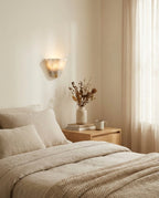 Fun Guy Alabaster Wall Sconce, product view 4