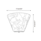 Fun Guy Alabaster Wall Sconce, product view 5