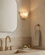 Fun Guy Alabaster Wall Sconce, product view 7