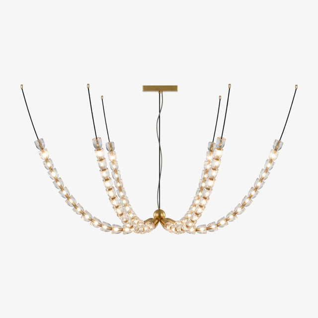 Elegant The Gabriel Branch LED Chandelier | Custom Size & Made-to-Order Lighting for Luxury Homes & Commercial Spaces