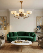 Grevola Alabaster Candelabra Chandelier, product view 2