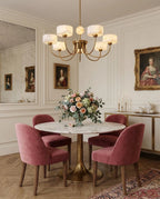 Grevola Alabaster Candelabra Chandelier, product view 4