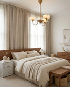 Grevola Alabaster Candelabra Chandelier, product view 6
