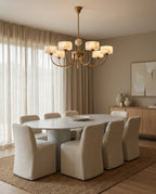 Grevola Alabaster Candelabra Chandelier, product view 7