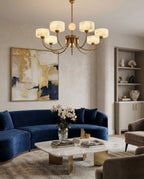 Grevola Alabaster Candelabra Chandelier, product view 9