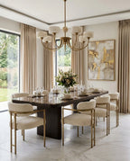 Grevola Alabaster Candelabra Chandelier, product view 11